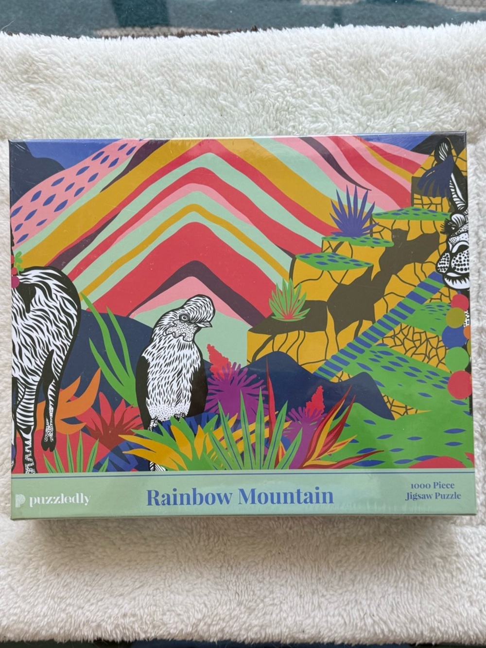 NEW! Puzzledly Rainbow Mountain Puzzle